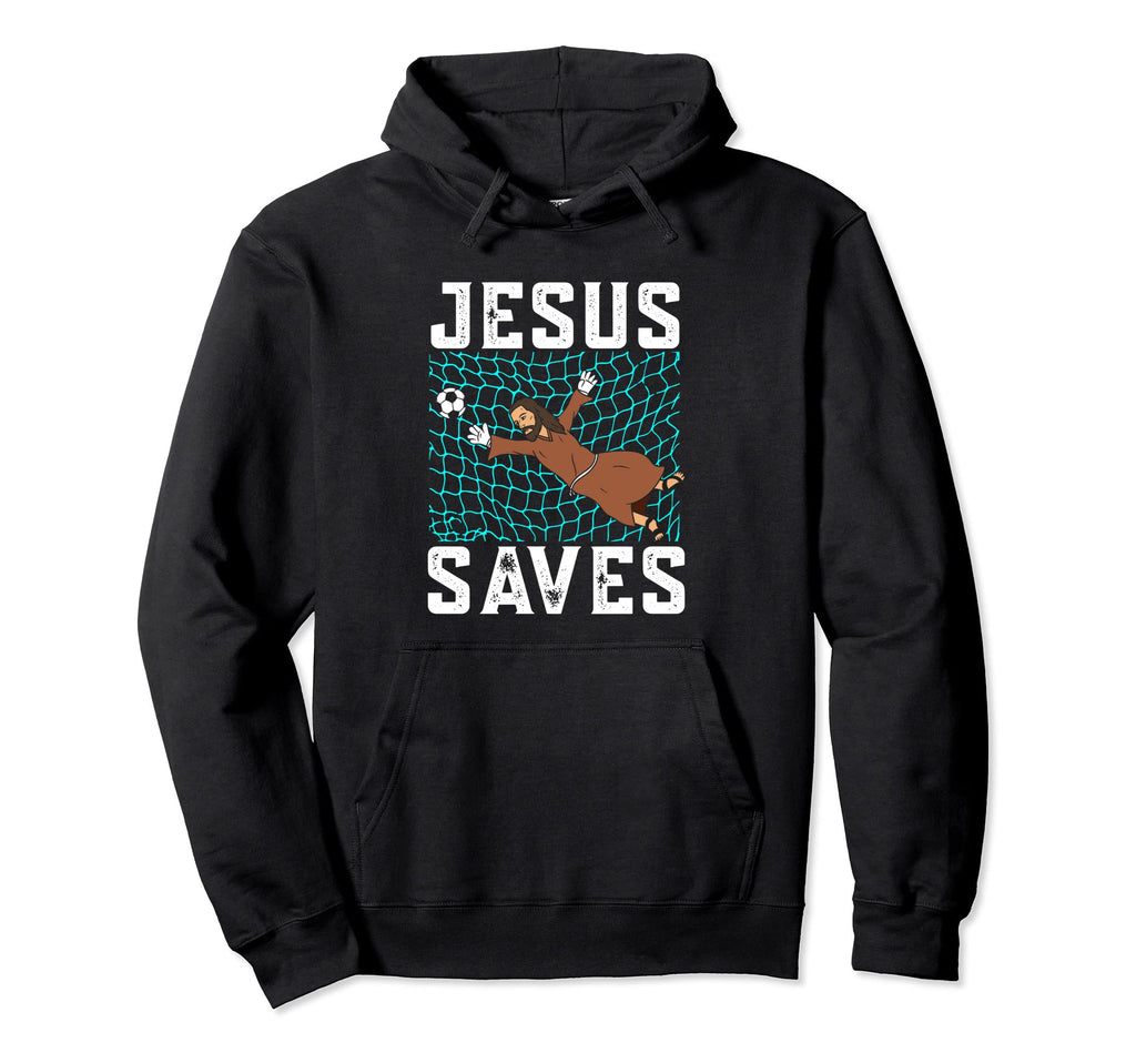 Jesus Saves I Christian Faith I Hoodie - Aesthetic Graphic for Adults - T-Shirt, Sweatshirt, Hoodie