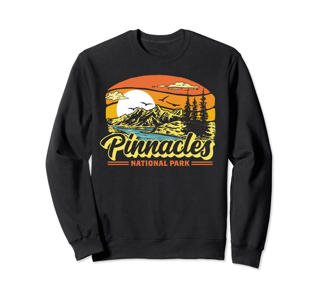 Pinnacles National Park 80S Sweatshirt - Aesthetic Graphic Men Women - T-Shirt, Sweatshirt, Hoodie
