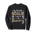 My Favorite Goalie Calls Me Bunny Sweatshirt - Minimalist Print Men Women - T-Shirt, Sweatshirt, Hoodie