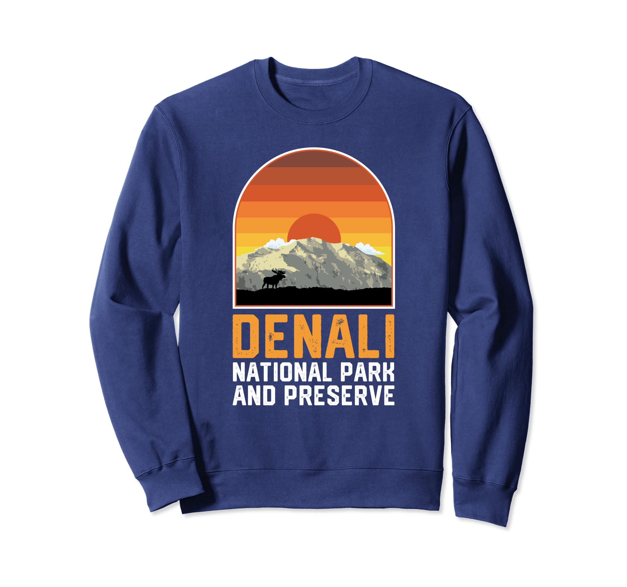 Denali National Park Sunset Sweatshirt - Streetwear Style Unisex - T-Shirt, Sweatshirt, Hoodie