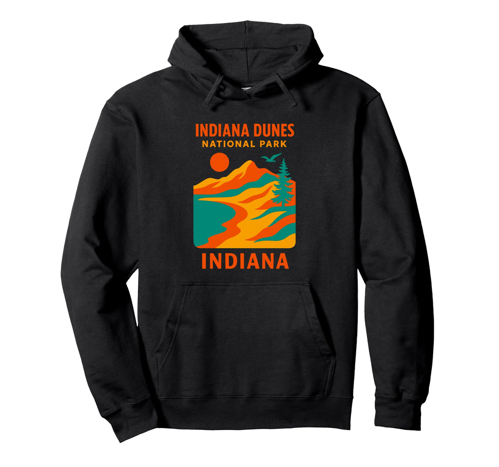 Indiana Dunes National Park Indiana Hoodie - Fun Novelty Design Unisex - T-Shirt, Sweatshirt, Hoodie