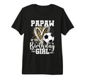Papaw Birthday Soccer Ball Papaw T-Shirt - Minimalist Print Men Women - T-Shirt, Sweatshirt, Hoodie
