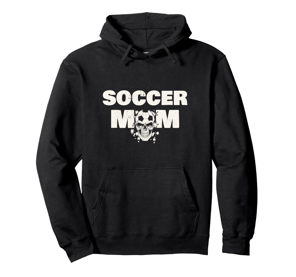 Soccer Mom Mother Football Playing Hoodie - Custom Art Print for Adults - T-Shirt, Sweatshirt, Hoodie