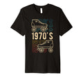 1970S Roller Skates Skating Lifestyle T-Shirt - Novelty Apparel Unisex - T-Shirt, Sweatshirt, Hoodie