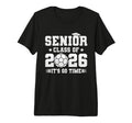 Senior Class 2026 Soccer Graduation T-Shirt - Minimalist Print Men Women - T-Shirt, Sweatshirt, Hoodie