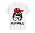 Classy Mawmaw Life Soccer Messy Bun T-Shirt - Graphic Print for Adults - T-Shirt, Sweatshirt, Hoodie