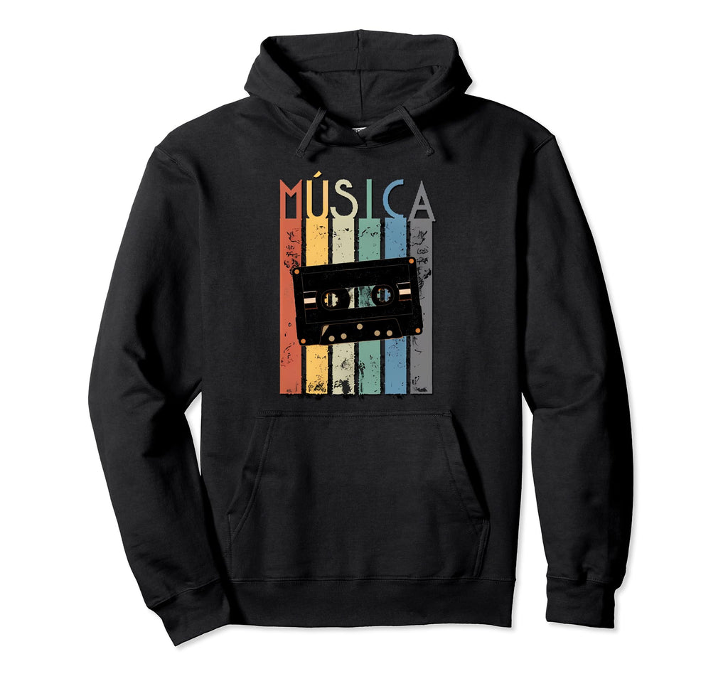 M Sica Music Lover Cassette Tape Hoodie - Aesthetic Graphic Unisex - T-Shirt, Sweatshirt, Hoodie