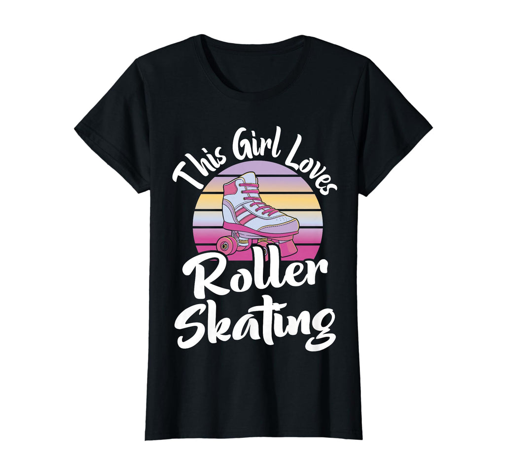 Funny This Loves Roller Skating T-Shirt - Novelty Apparel for Adults - T-Shirt, Sweatshirt, Hoodie