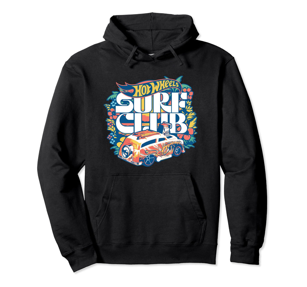 Hot Wheels Surf Club Hoodie - Trendy Graphic Unisex - T-Shirt, Sweatshirt, Hoodie
