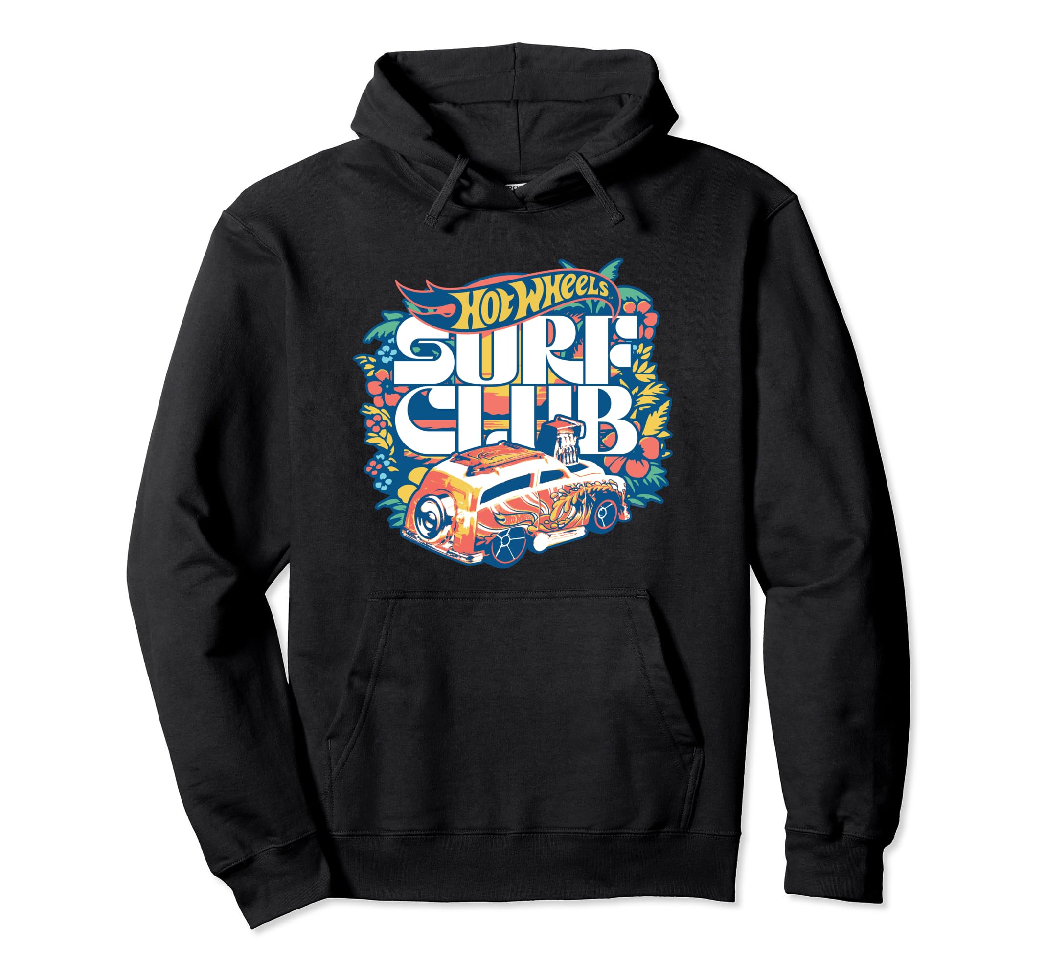 Hot Wheels Surf Club Hoodie - Trendy Graphic Unisex - T-Shirt, Sweatshirt, Hoodie