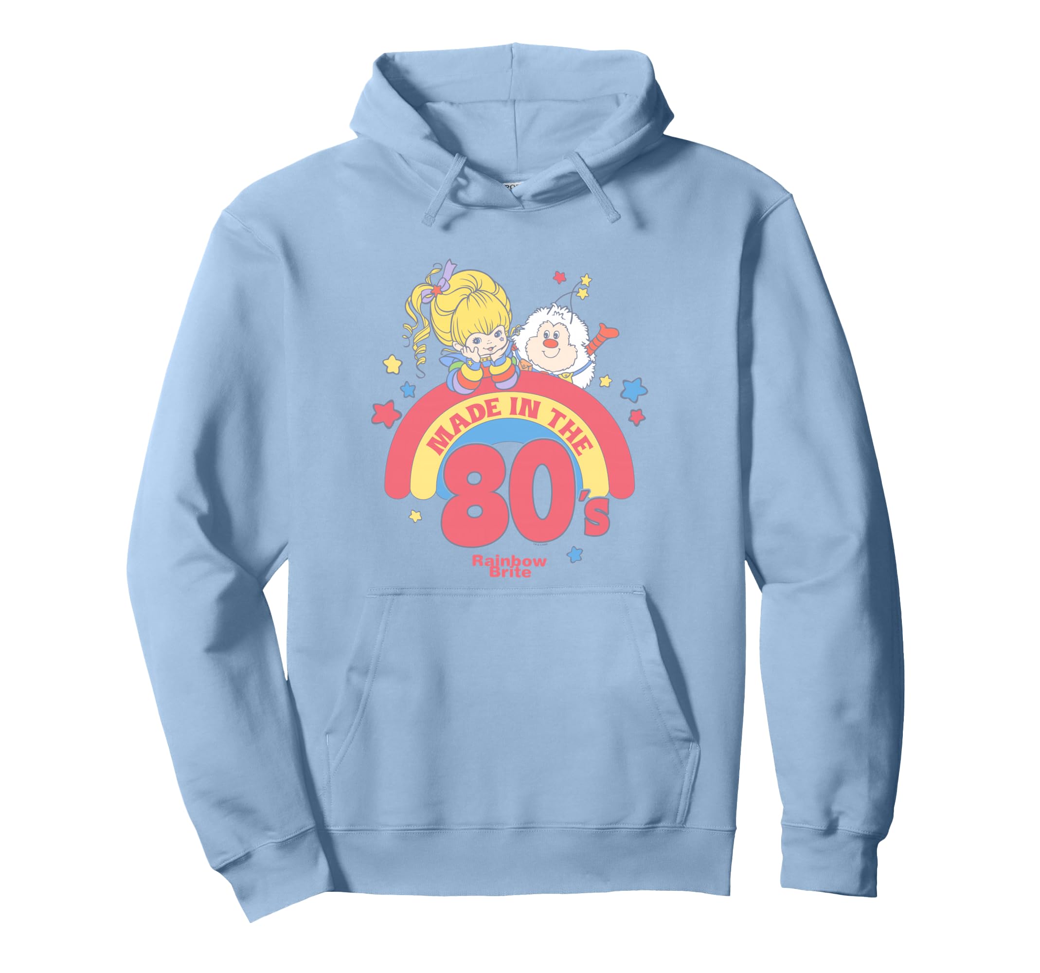 Rainbow Brite Me 80S Pastel Hoodie - Casual Everyday Wear for Adults - T-Shirt, Sweatshirt, Hoodie