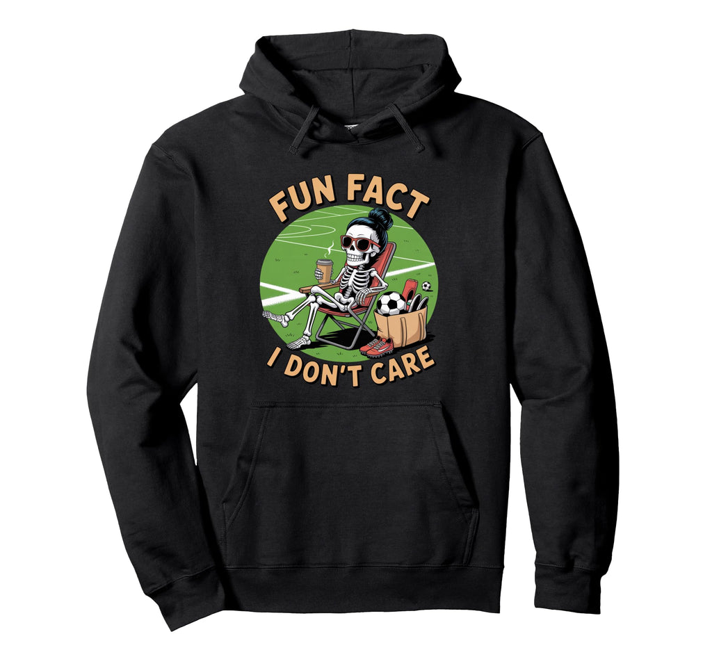 Soccer Mom Skeleton Soccer Mom Sideline Hoodie - Unique Graphic for Adults - T-Shirt, Sweatshirt, Hoodie