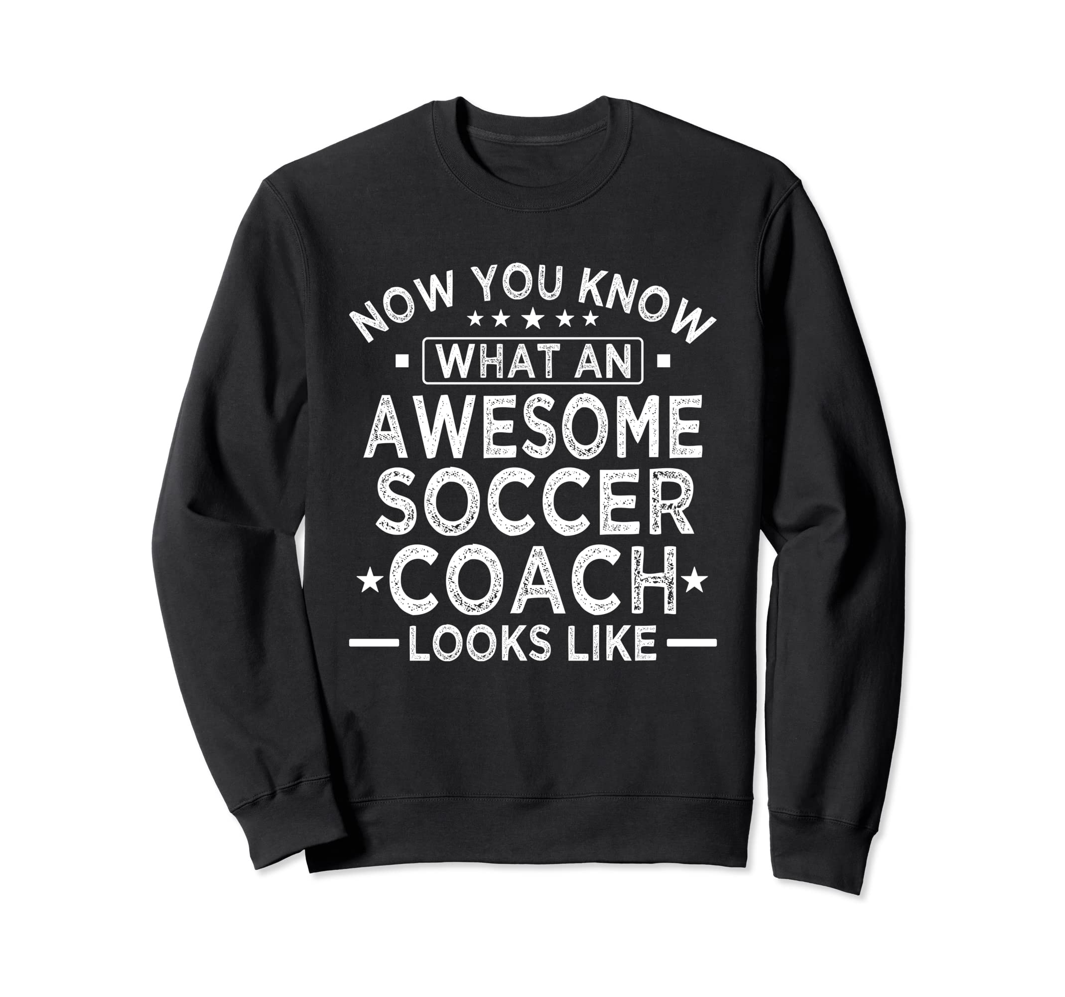 Awesome Soccer Coach Funny Soccer Sweatshirt - Minimalist Print Men Women - T-Shirt, Sweatshirt, Hoodie