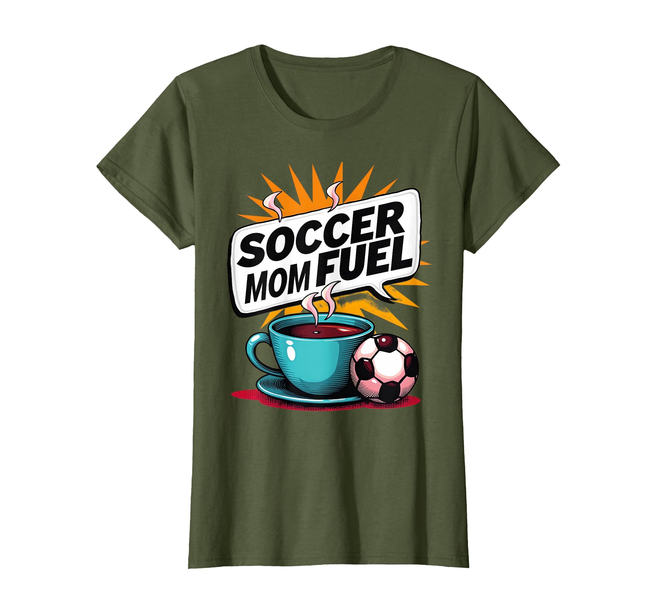 Soccer Mom Fuel Game Day T-Shirt - Casual Everyday Wear Unisex - T-Shirt, Sweatshirt, Hoodie
