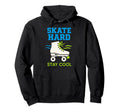 Roller Rink Crew Skate Disco Vibes Rink Hoodie - Unique Graphic Unisex - T-Shirt, Sweatshirt, Hoodie