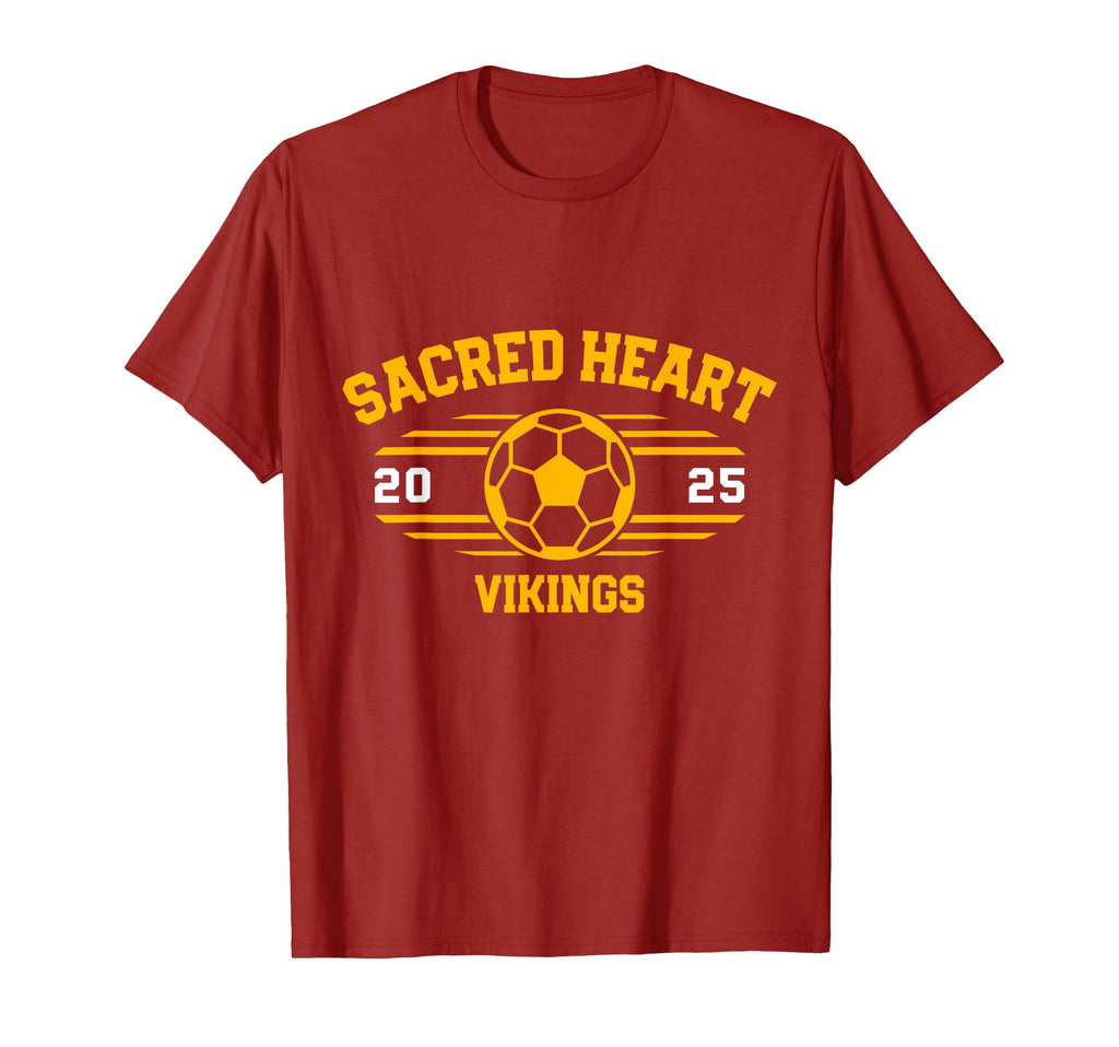 Sacred Heart Vikings High School Gear Hoodie - Aesthetic Graphic Unisex - T-Shirt, Sweatshirt, Hoodie