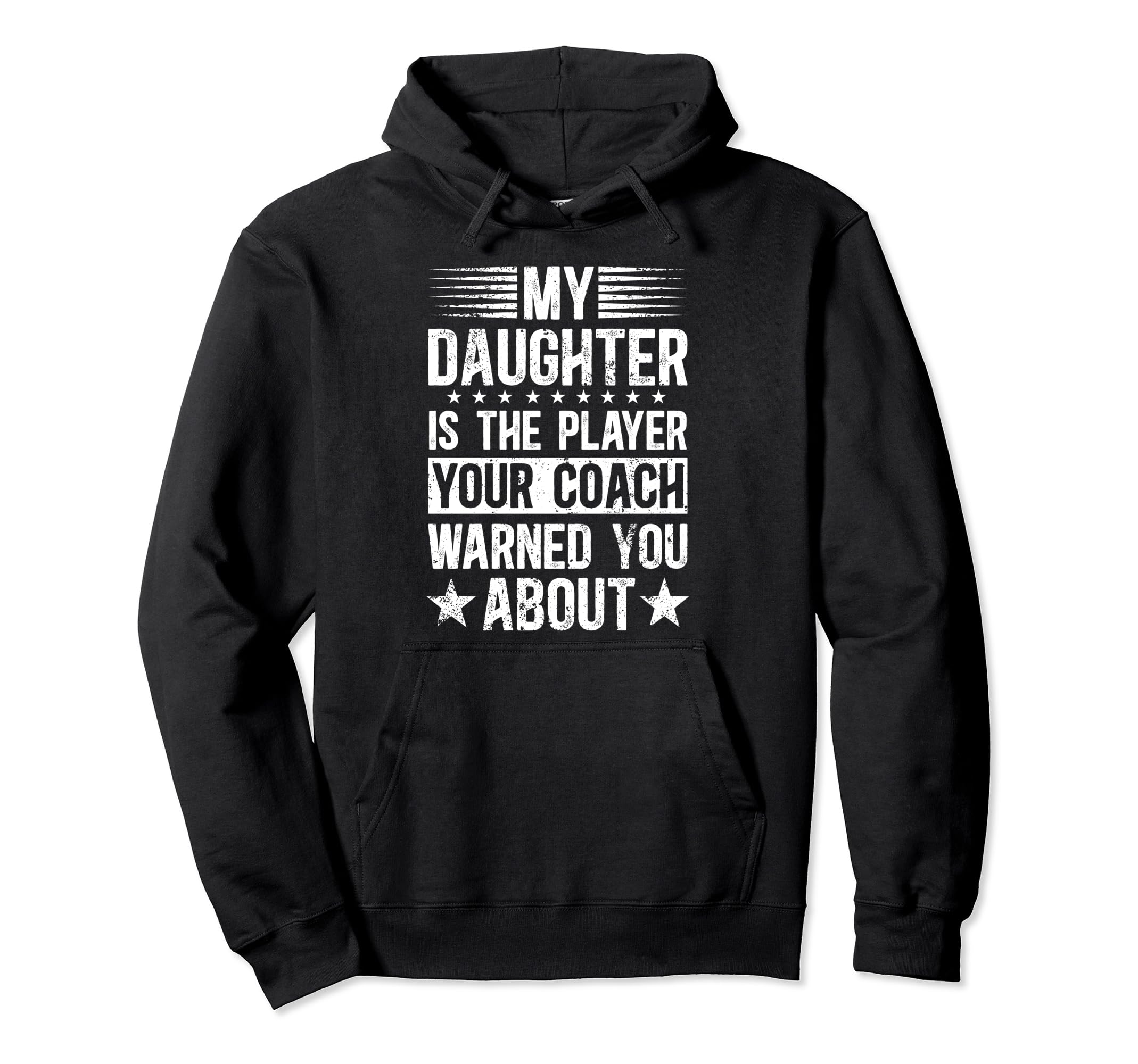 My Daughter Soccer Dad Soccer Player Hoodie - Novelty Apparel for Adults - T-Shirt, Sweatshirt, Hoodie