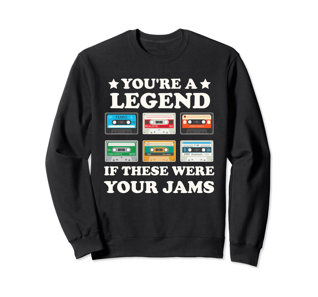Funny Cassette 80S 90S Mixed Tape Sweatshirt - Novelty Apparel Men Women - T-Shirt, Sweatshirt, Hoodie