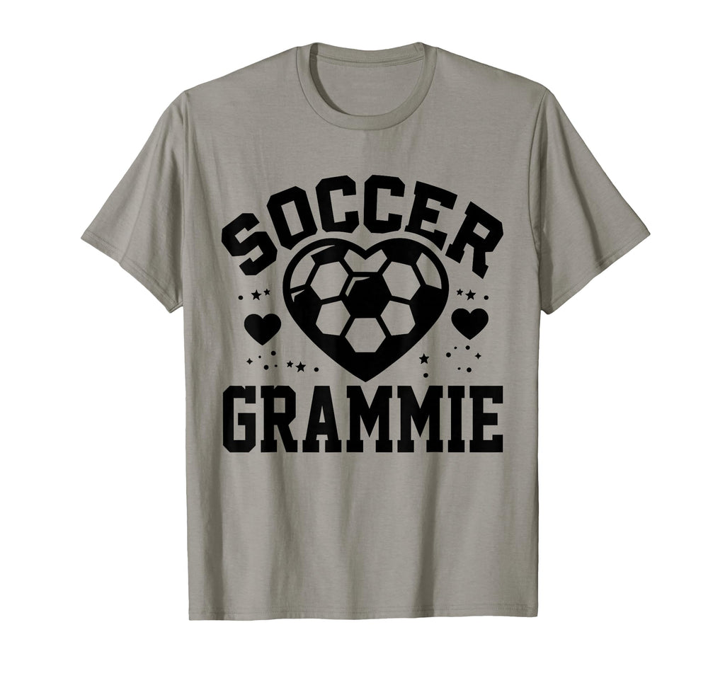 Soccer Grammie Heart Grammie Soccer T-Shirt - Aesthetic Graphic Men Women - T-Shirt, Sweatshirt, Hoodie