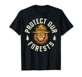 Bigfoot Protect Our Forests National T-Shirt - Custom Art Print Men Women - T-Shirt, Sweatshirt, Hoodie