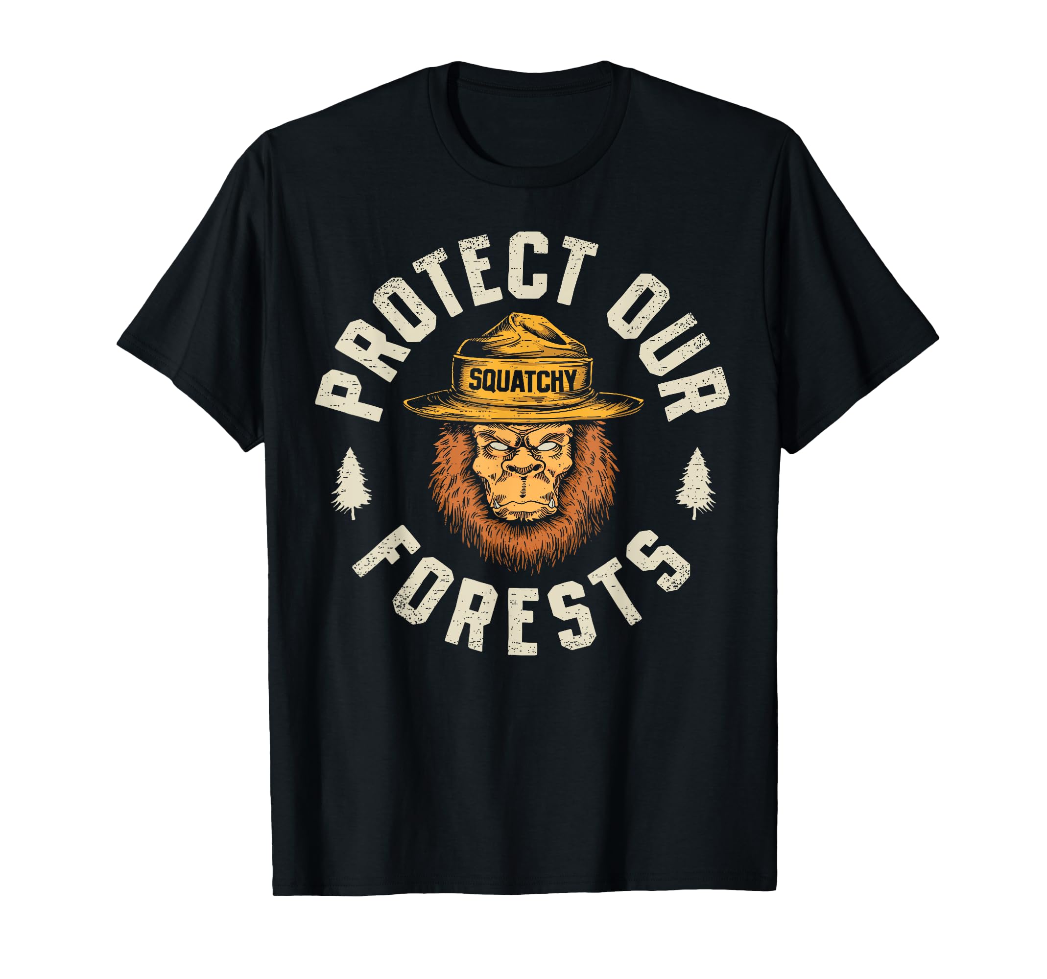 Bigfoot Protect Our Forests National T-Shirt - Custom Art Print Men Women - T-Shirt, Sweatshirt, Hoodie