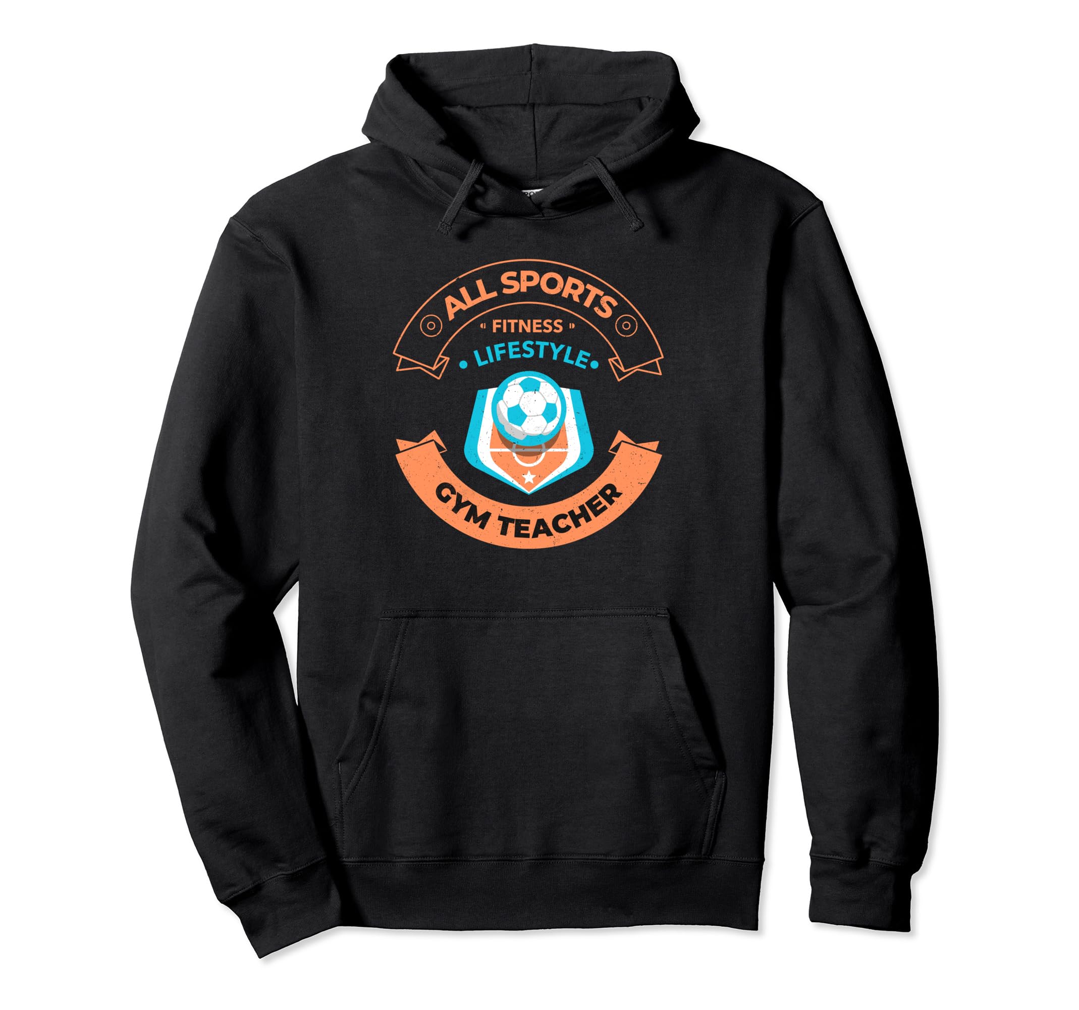 Gym Teacher School Soccer Coach Gym Hoodie - Aesthetic Graphic Unisex - T-Shirt, Sweatshirt, Hoodie