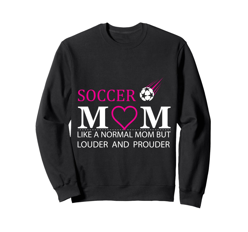 Soccer Mom Like Normal Mom But Sweatshirt - Trendy Graphic for Adults - T-Shirt, Sweatshirt, Hoodie
