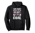 Proud Soccer Goalie Aunt Soccer Hoodie - Trendy Graphic Men Women - T-Shirt, Sweatshirt, Hoodie