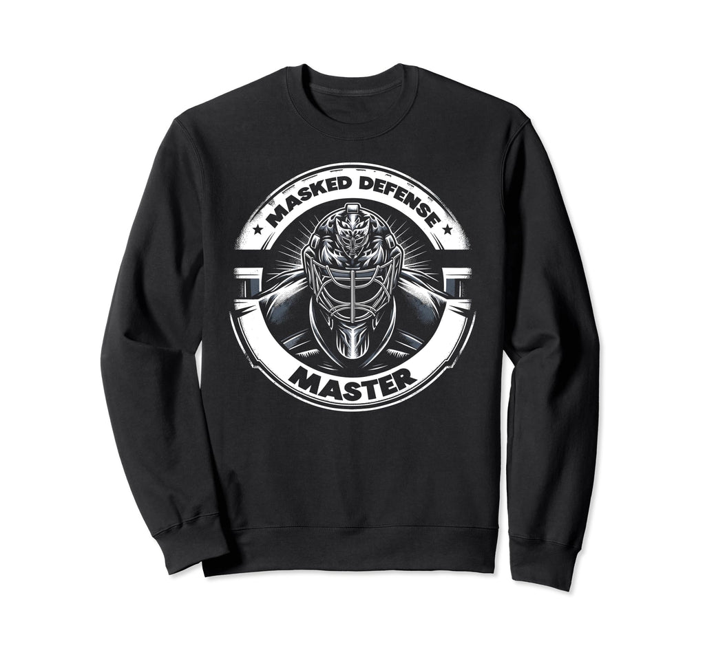 Ice Hockey Goalie Goaltender Keeper Sweatshirt - Trendy Graphic for Adults - T-Shirt, Sweatshirt, Hoodie