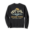 Grand Teton National Park Mountain Sweatshirt - Custom Art Print Unisex - T-Shirt, Sweatshirt, Hoodie