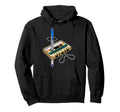 Cassette Pen Hack 80S Old School Tape Hoodie - Trendy Graphic Men Women - T-Shirt, Sweatshirt, Hoodie