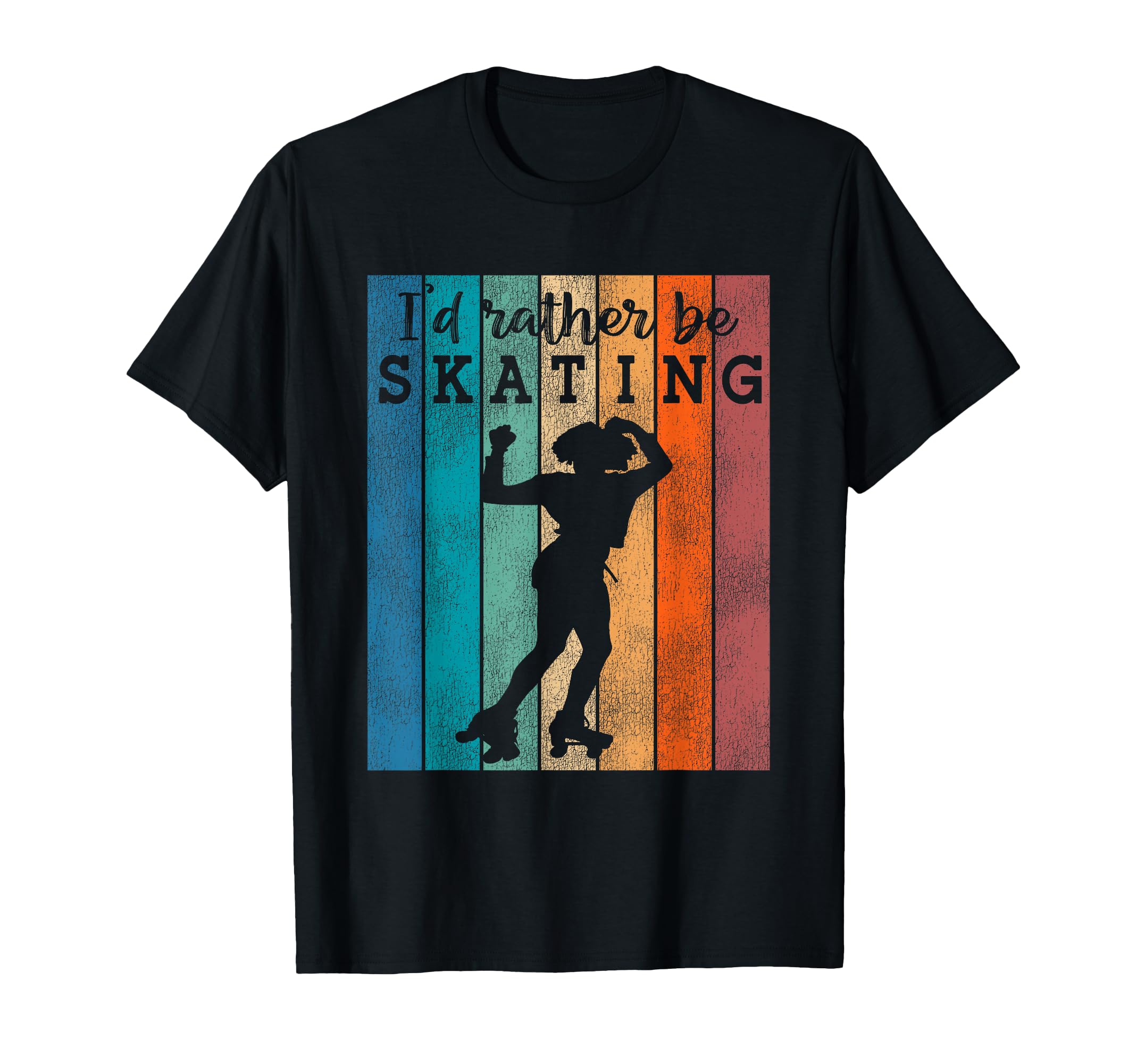 Roller Skating Skate 1970S T-Shirt - Trendy Graphic Men Women - T-Shirt, Sweatshirt, Hoodie