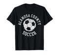 Alamosa County Soccer Distressed 90S T-Shirt - Graphic Print Unisex - T-Shirt, Sweatshirt, Hoodie