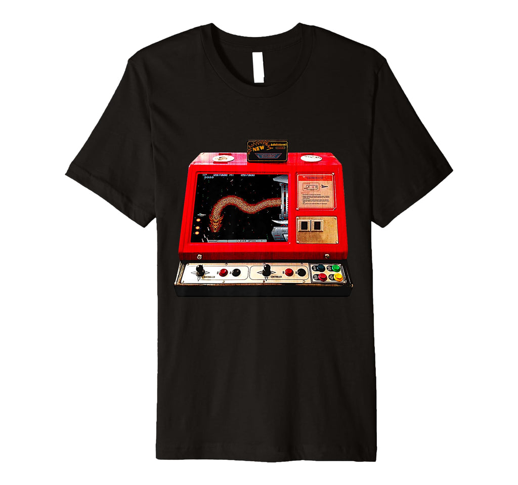 Gradius Arcade Boss Dragon Gamer Space T-Shirt - Unique Graphic for Adults - T-Shirt, Sweatshirt, Hoodie