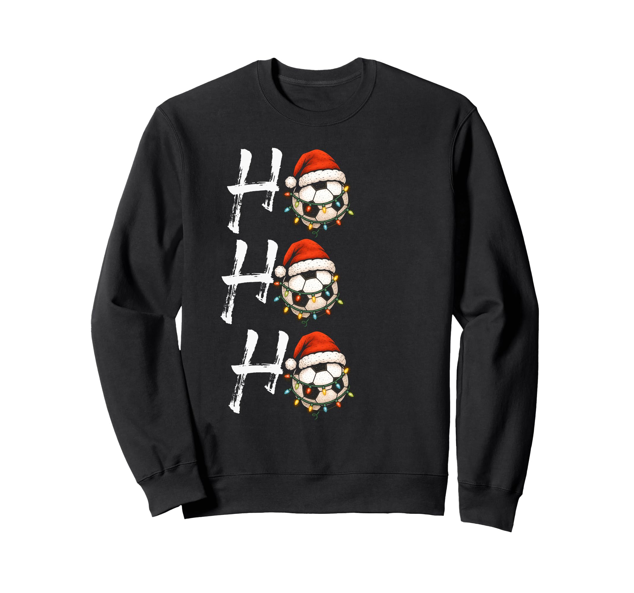 Soccer Player Funny Hat Lights And Sweatshirt - Graphic Print for Adults - T-Shirt, Sweatshirt, Hoodie