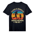 Mens Father And Daughter Soccer T-Shirt - Trendy Graphic for Adults - T-Shirt, Sweatshirt, Hoodie