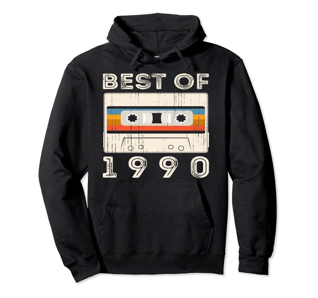 1990 30Th Birthday Gifts Cassette Tape Hoodie - Casual Everyday Wear Unisex - T-Shirt, Sweatshirt, Hoodie