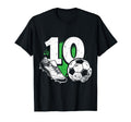 10Th Birthday Soccer Player Football T-Shirt - Streetwear Style Men Women - T-Shirt, Sweatshirt, Hoodie