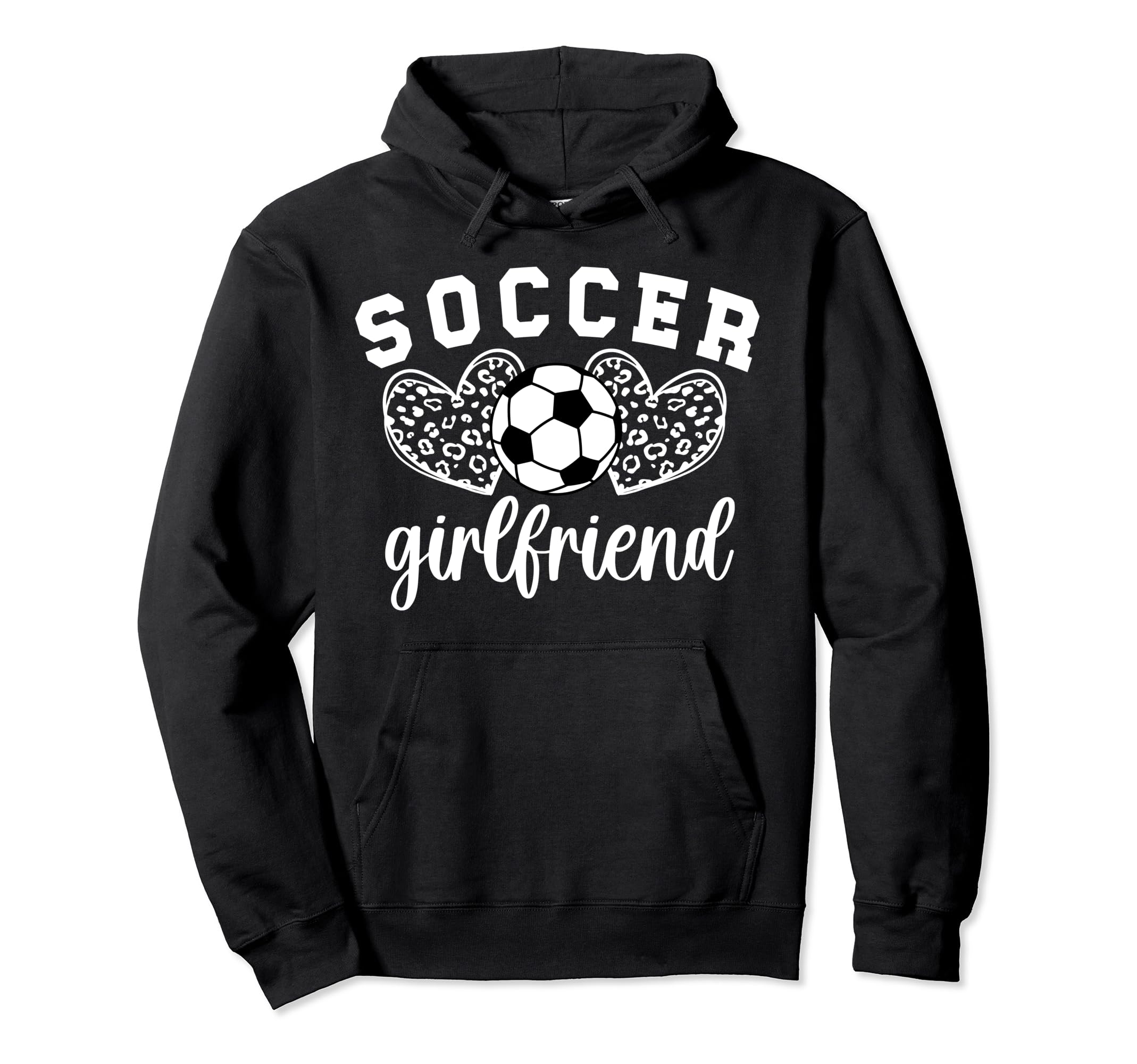 Soccer Girlfriend Hearts Soccer Hoodie - Minimalist Print Men Women - T-Shirt, Sweatshirt, Hoodie