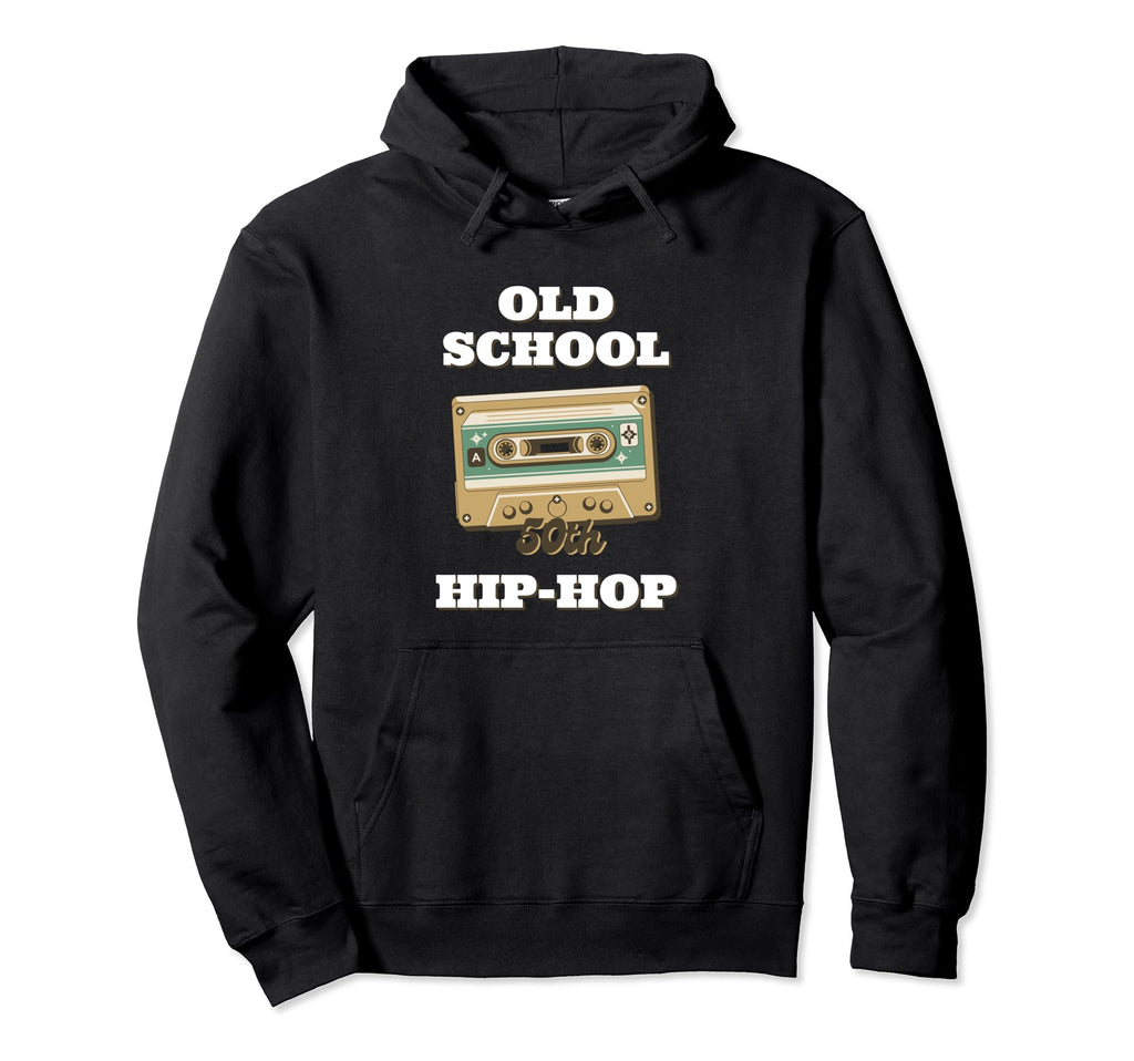 Cassette Old School Hip Hop 80S 90S Hoodie - Minimalist Print Unisex - T-Shirt, Sweatshirt, Hoodie