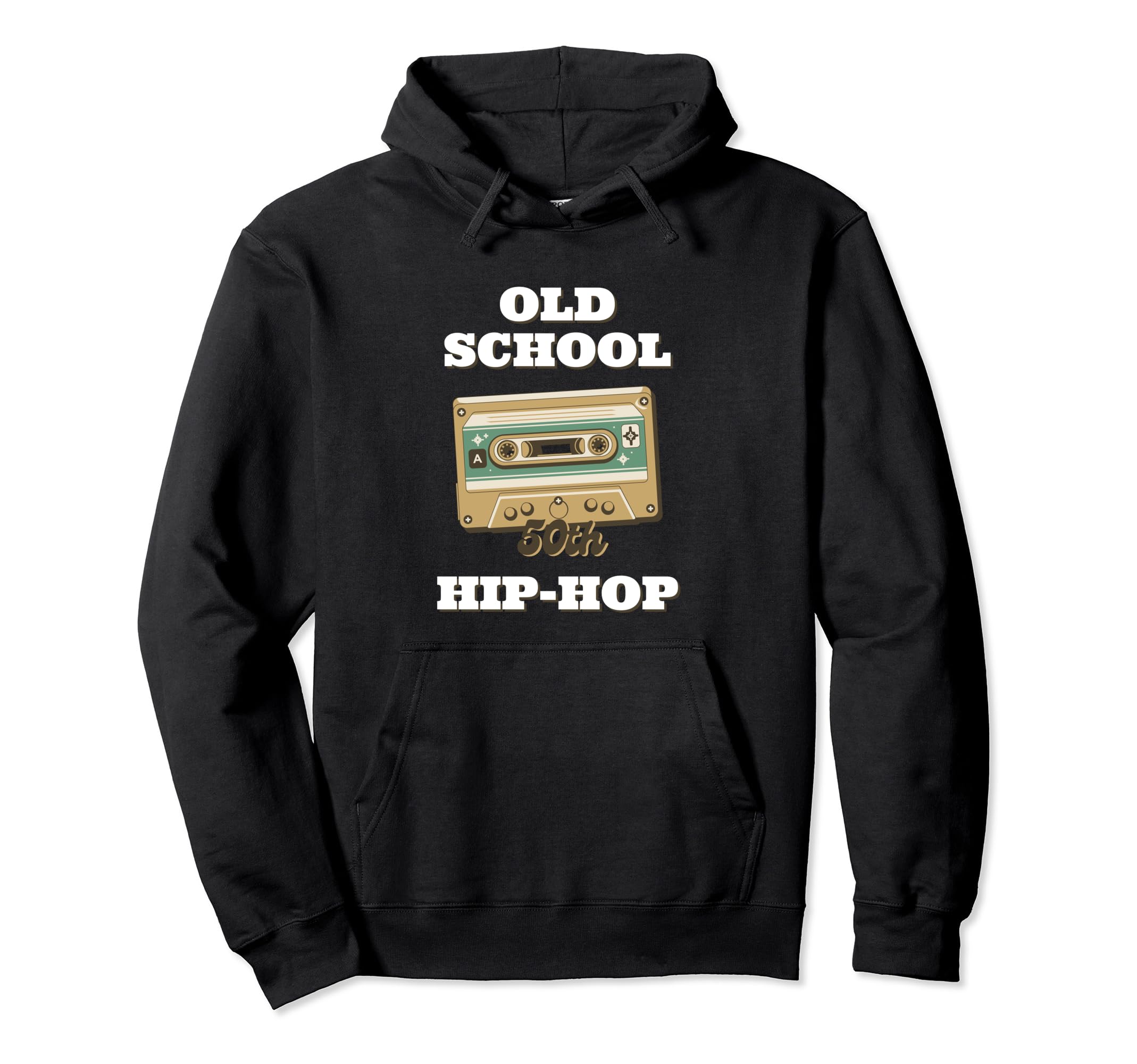 Cassette Old School Hip Hop 80S 90S Hoodie - Minimalist Print Unisex - T-Shirt, Sweatshirt, Hoodie