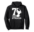 Soccer 7 Years Awesome Soccer Striker Hoodie - Novelty Apparel Men Women - T-Shirt, Sweatshirt, Hoodie