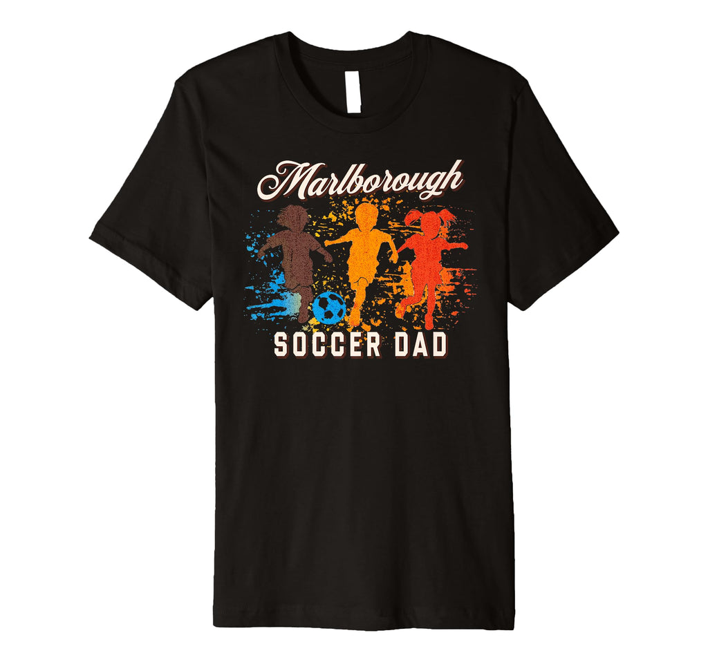 Mens Marlborough Soccer Dad T-Shirt - Unique Graphic Unisex - T-Shirt, Sweatshirt, Hoodie