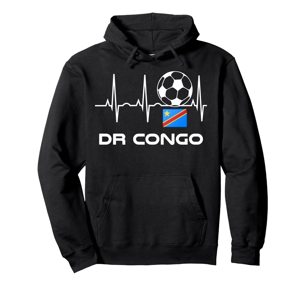 Drc Soccer Jersey Democratic Republic Hoodie - Graphic Print for Adults - T-Shirt, Sweatshirt, Hoodie