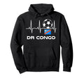 Drc Soccer Jersey Democratic Republic Hoodie - Graphic Print for Adults - T-Shirt, Sweatshirt, Hoodie