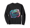 80S Tape Cassette Nostalgia Sweatshirt - Unique Graphic Men Women - T-Shirt, Sweatshirt, Hoodie