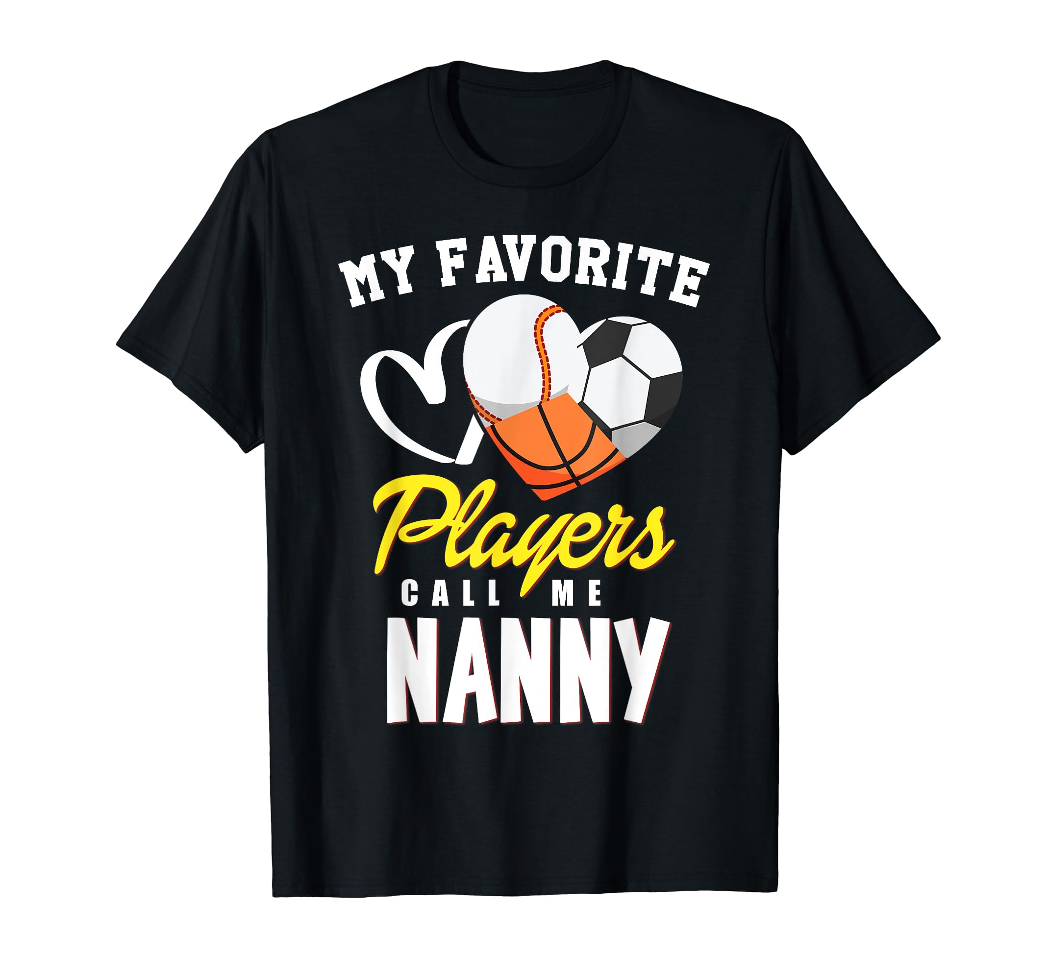 My Favorite Players Baseball Soccer T-Shirt - Unique Graphic Men Women - T-Shirt, Sweatshirt, Hoodie