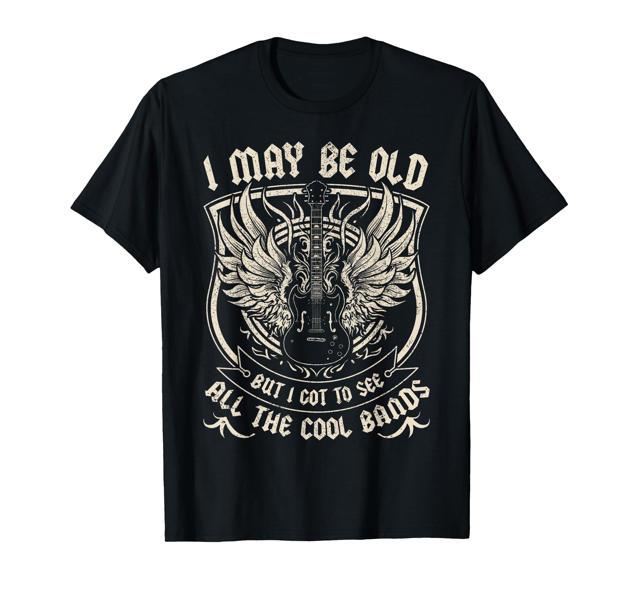 I May Be Old But I Got To See All T-Shirt - Aesthetic Graphic for Adults - T-Shirt, Sweatshirt, Hoodie
