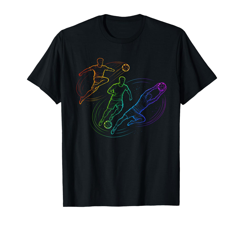 Soccer Goalie Player Sports T-Shirt - Custom Art Print Unisex - T-Shirt, Sweatshirt, Hoodie
