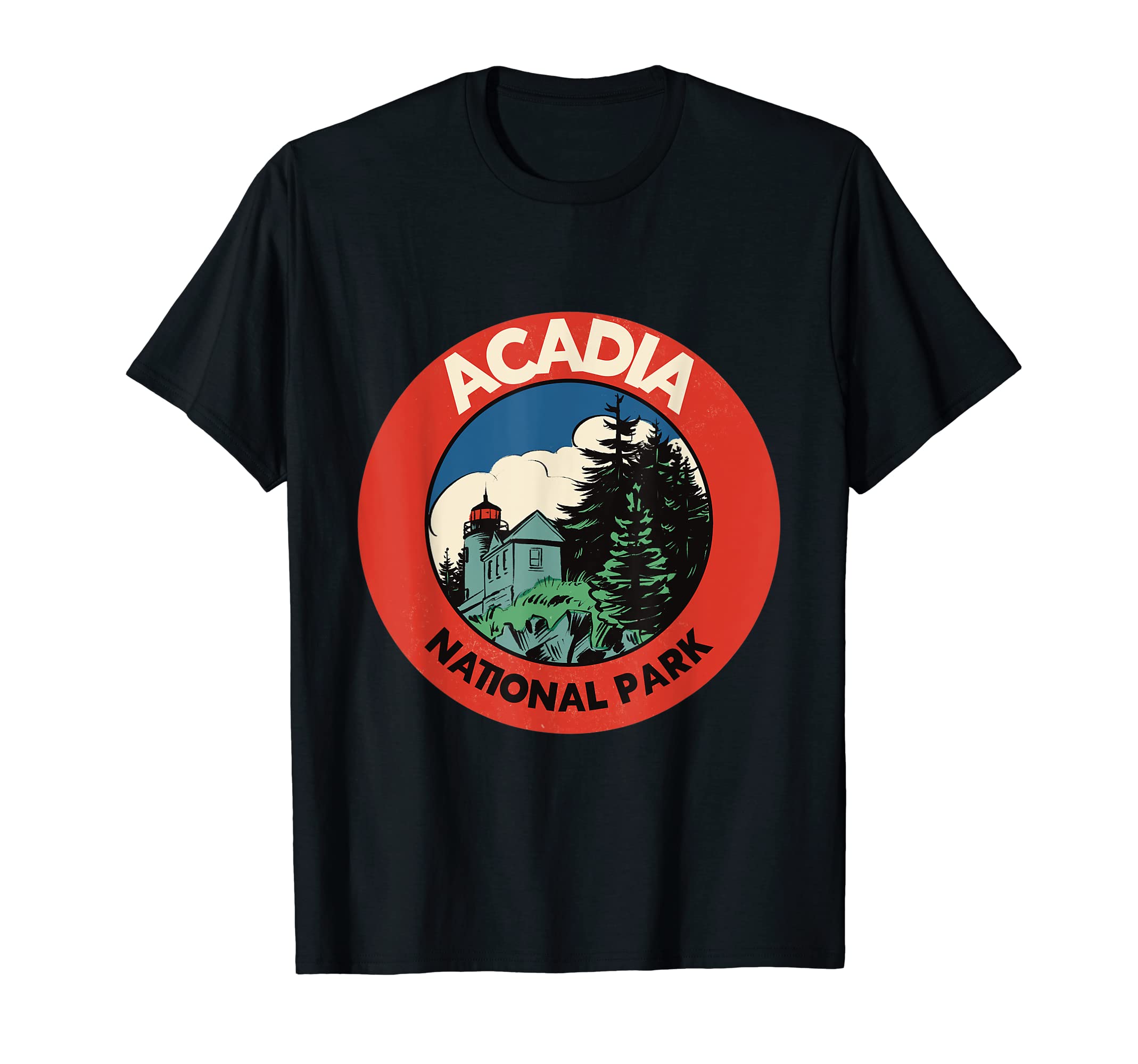 Acadia National Park T-Shirt - Minimalist Print for Adults - T-Shirt, Sweatshirt, Hoodie